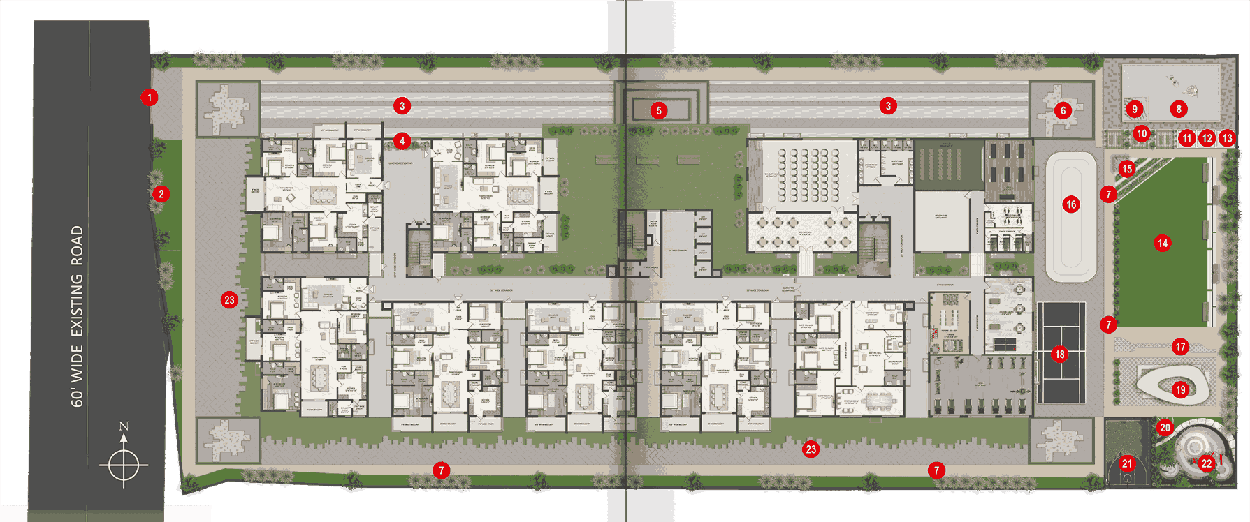 Vamsiram The Niche Master Plan